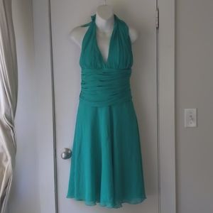 Marilyn Monroe inspired Halter Dress with Ruching